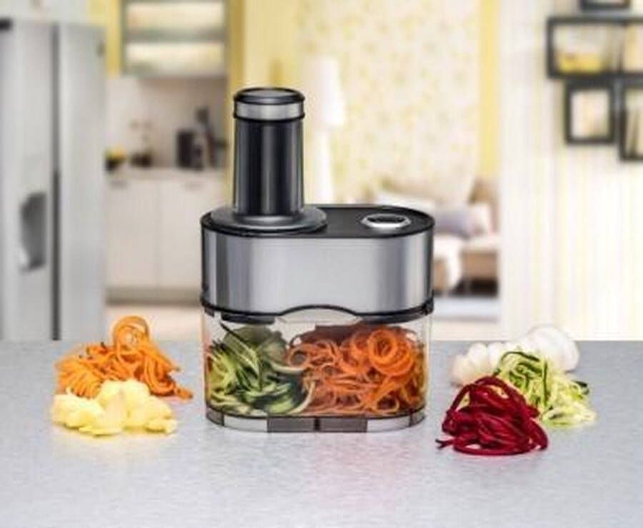 Rommelsbacher EGS 80 snijmachine Electrisch 100 W Zwart Roestvrijstaal