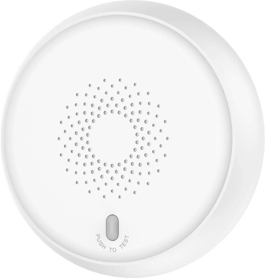 RoomBanker Rookmelder SM100 2 4GHz Zigbee rookmelder met ingebouwde sirene 80dB@3m tot 80m communicatie met hub