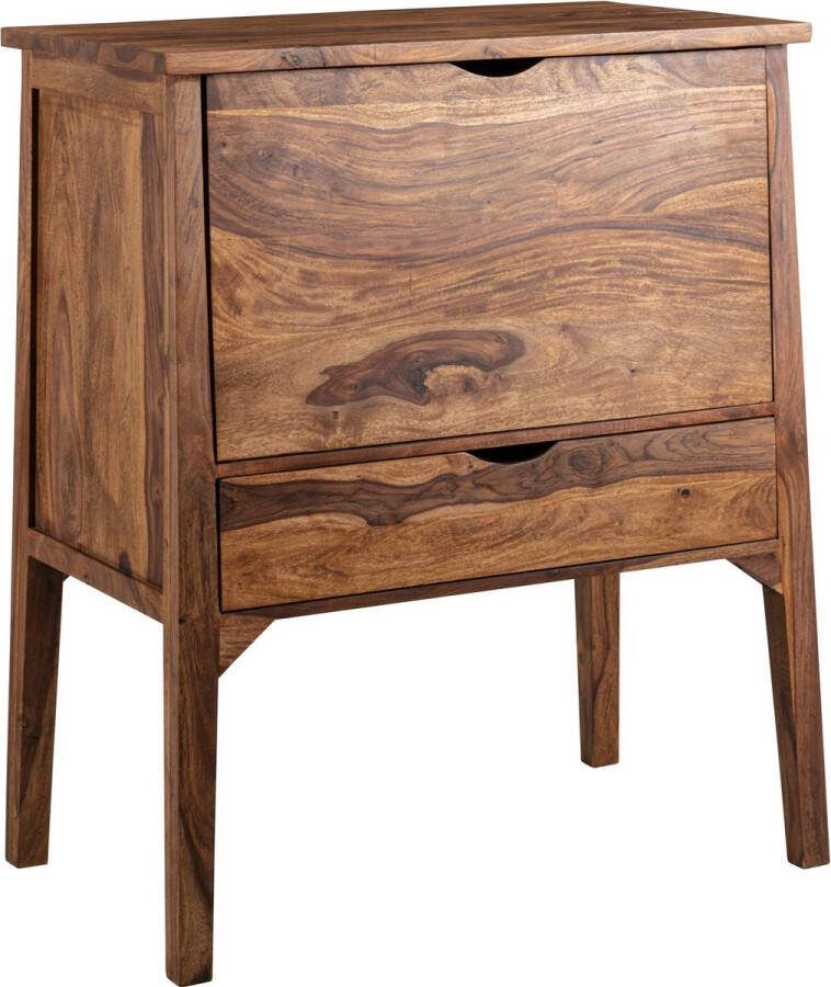 Rootz Living Rootz Dressoir Buffetkast Servieskast Massief Hout 1 Lade 2 Deuren 90 x 56 x 107 cm