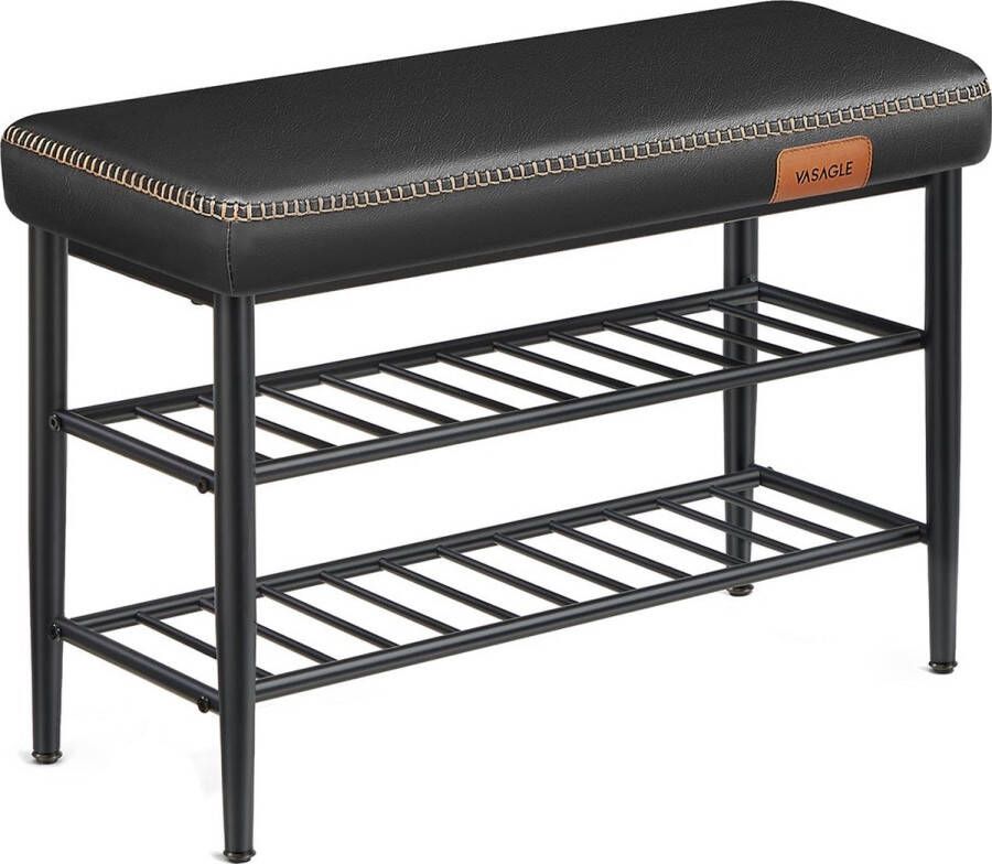 Rootz Living Rootz Ink Zwart 2-delige set klapstoel draagbare stoel compacte strandstoel lichtgewicht duurzame Oxford-stof 30 cm x 80 cm x 50 cm