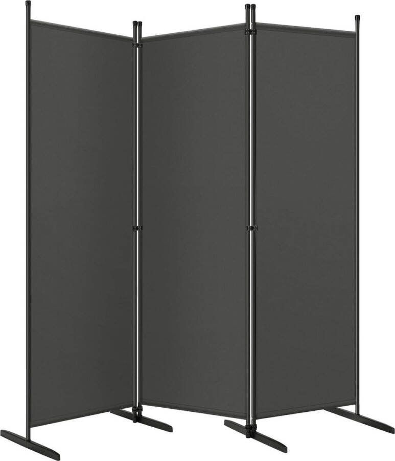 Rootz Living Rootz Kamerscherm Privacyscherm Ruimteverdeler Duurzaam polyester Veelzijdig en draagbaar Gemakkelijk schoon te maken 167 cm x 172 cm 223 cm x 172 cm