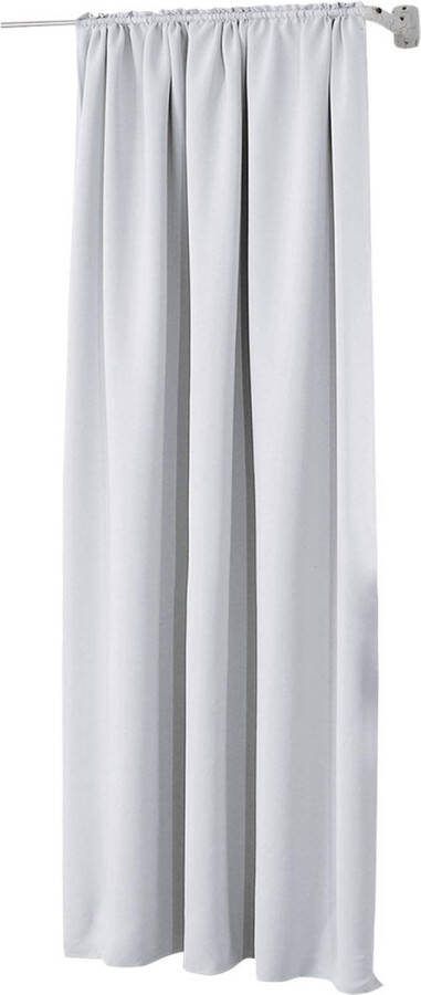 Rootz Living Rootz Thermovorhang Verduisteringsgordijn Draperie Kamerverduistering Lichtblokkering Raambekleding Schaduw Limoen Grijs-Wit 135x245 cm