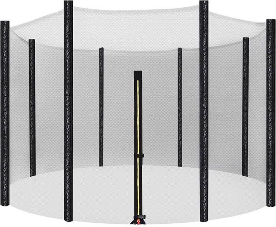 Rootz Living Rootz Trampoline Veiligheidsnet Trampoline Veiligheidsnet Trampoline Veiligheidsnet Hoogwaardig Veiligheidsnet Duurzame Trampoline Veiligheidsnetten Beige 366 cm