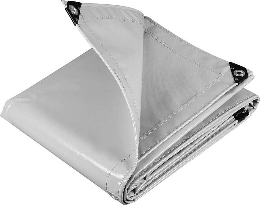 Rootz Living Rootz Ultimate Beschermend zeildoek Hoes Tarp Duurzaam weerbestendig UV-bestendig 4m x 6m PVC gecoat polyester