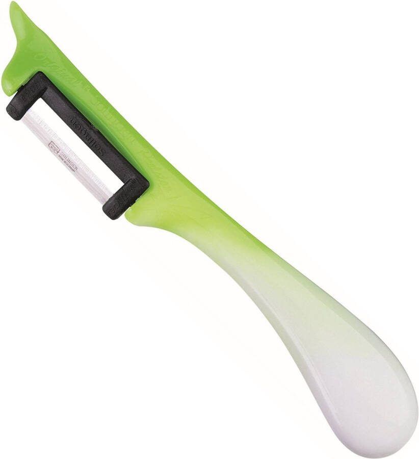 RÖR Solingen RÖR Solingen Dunschiller Star Kunststof Enkel Mes 19 cm Bi-color Groen