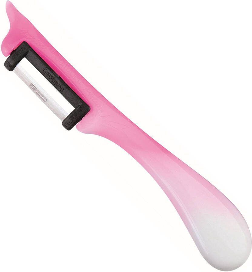 RÖR Solingen RÖR Solingen Dunschiller Star Kunststof Enkel Mes 19 cm Bi-color Roze