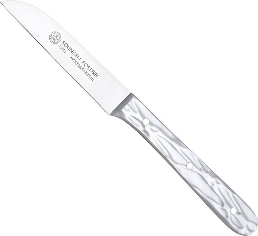 RÖR Solingen RÖR Solingen Schilmes Recht RVS Lemmet 7.5 cm Heft Parelmoer
