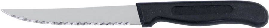 RÖR Solingen RÖR Solingen Vespermes Steakmes Orgineel RVS Lemmet 11.5 cm Zwart
