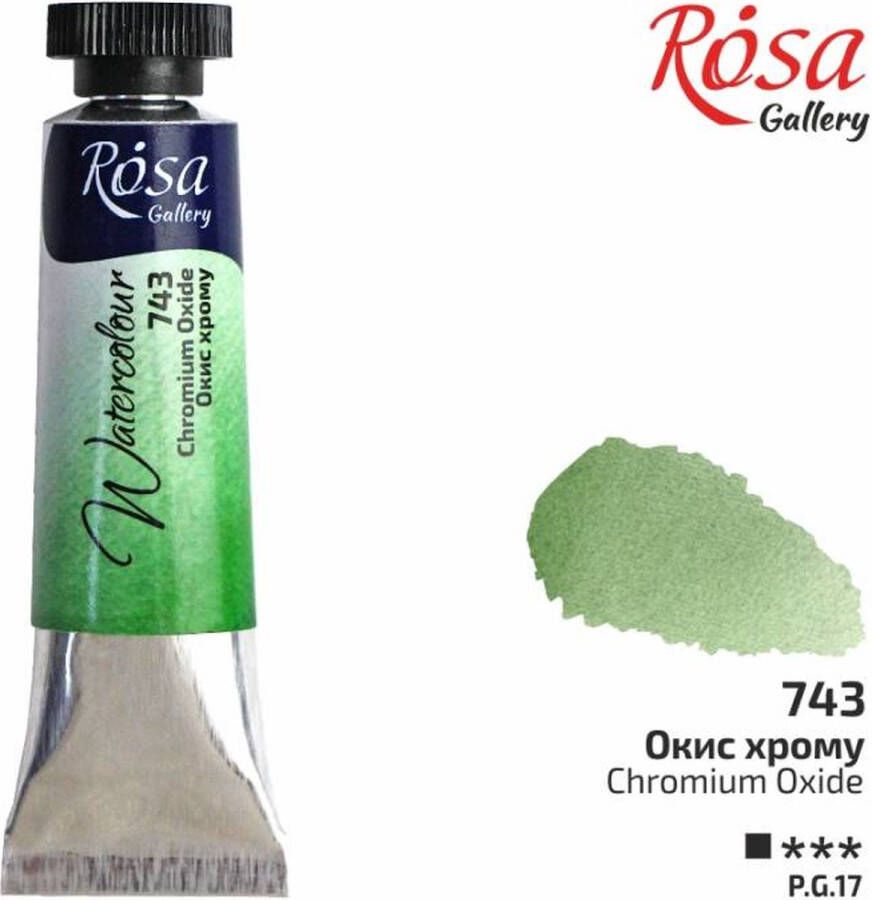 Rosa Gallery Aquarelverf Tube 10 ml Chromium Oxide