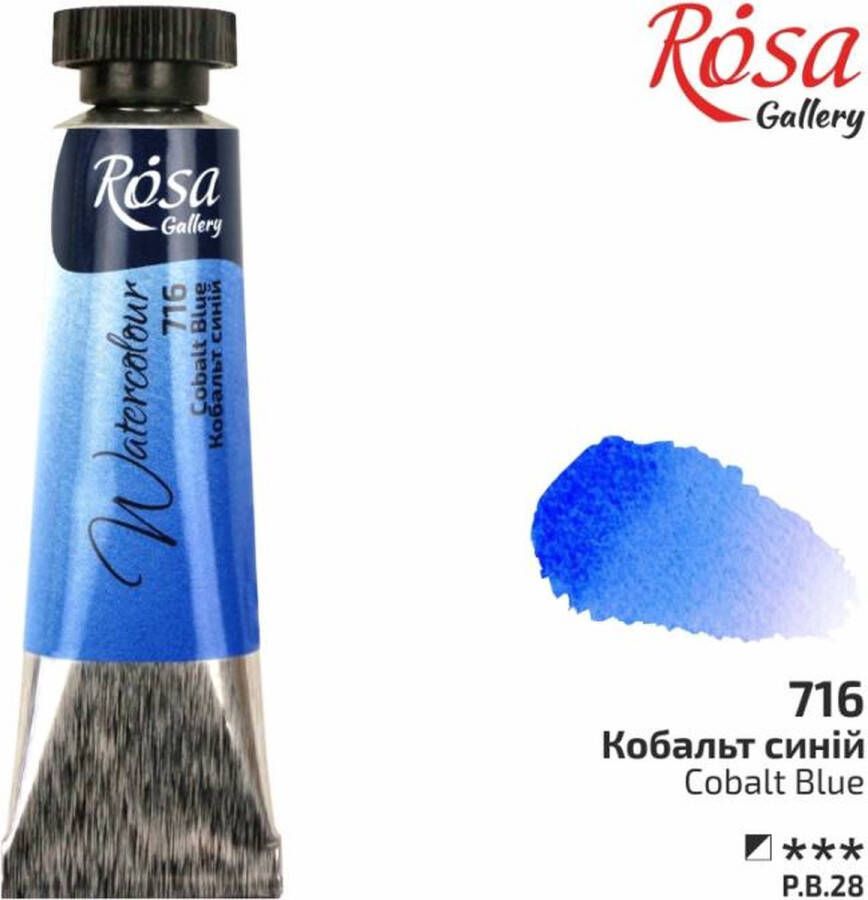 Rosa Gallery Aquarelverf Tube 10 ml Kobalt Blauw