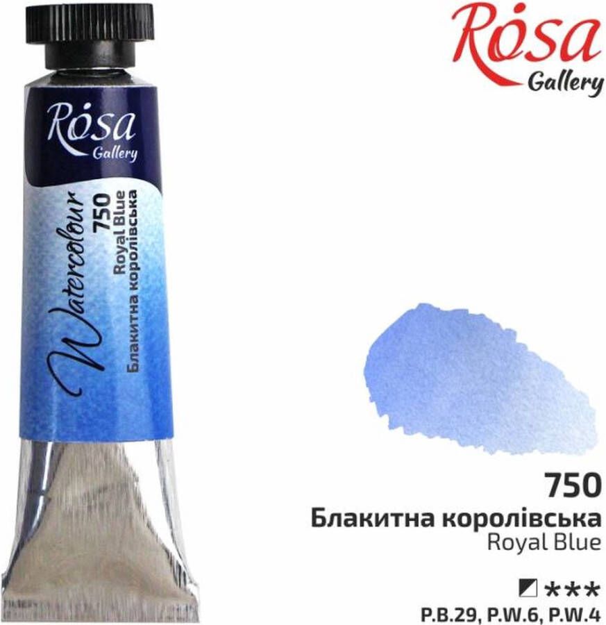 Rosa Gallery Aquarelverf Tube 10 ml Koningsblauw