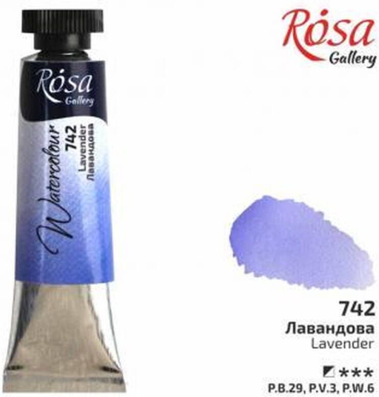 Rosa Gallery Aquarelverf Tube 10 ml Lavendel