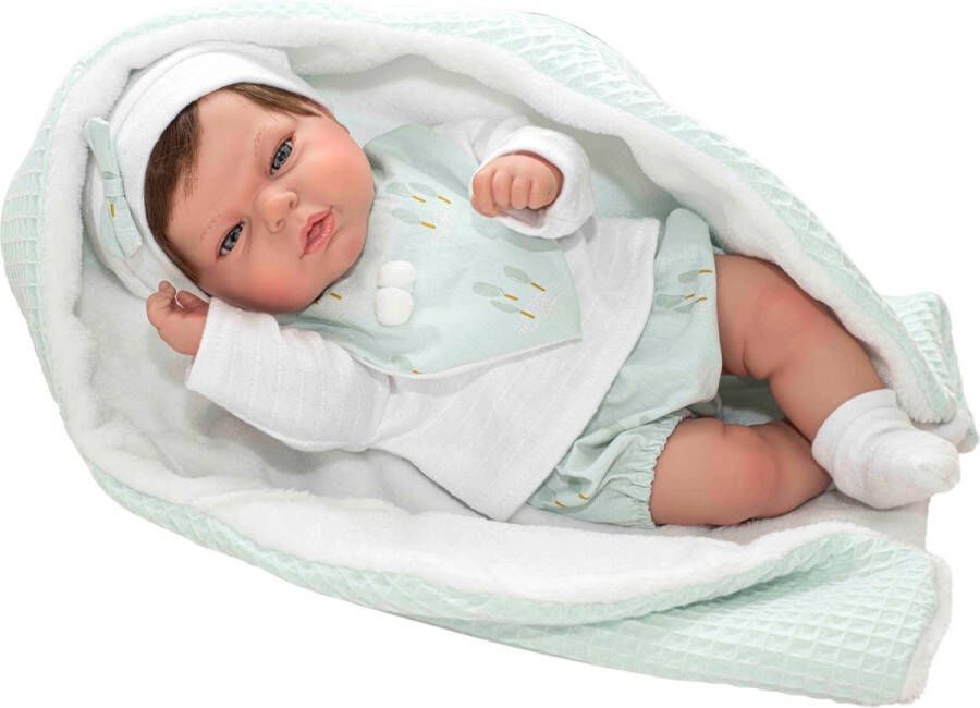 Rosa Toys RosaToys Babypop Roma Groen 40 cm