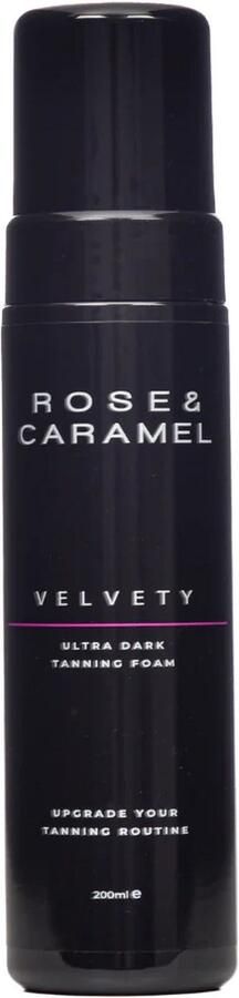 Rose & Caramel Velvety zelfbruiner mousse dark ultra dark donker