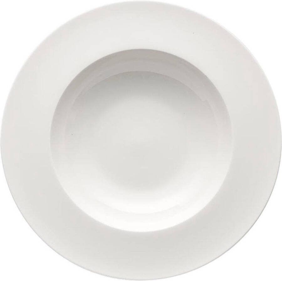 Rosenthal Brillance White Diep Bord 23cm met Rand
