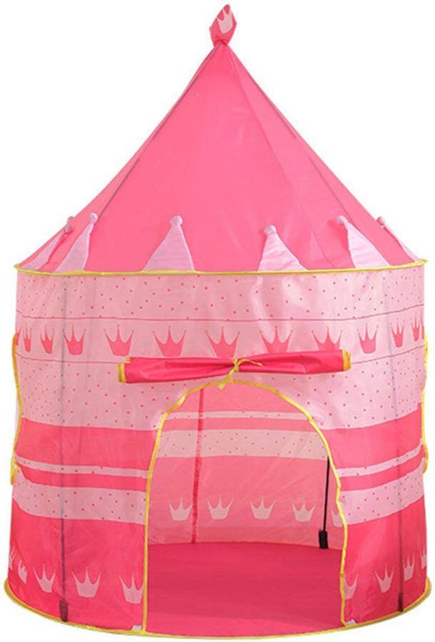 Rosfelde Speeltent Prinsessentent Roze 135x105x105CM Geschikt voor buiten