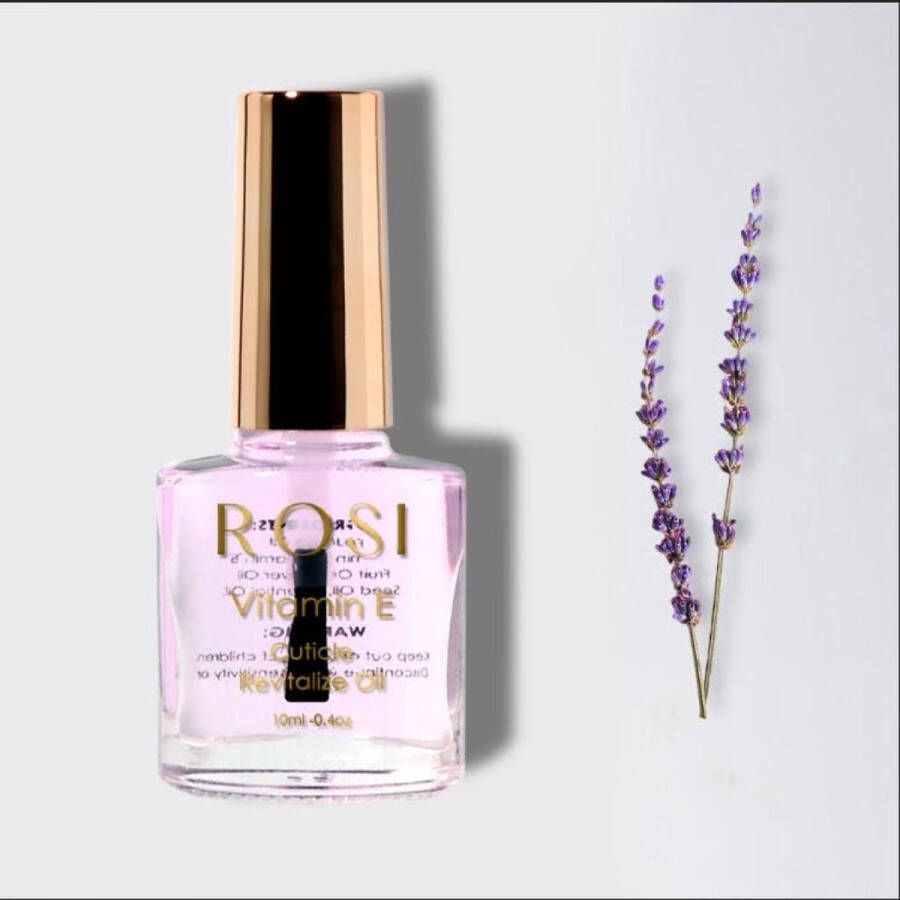 Rosi Beauty Revitaliserende Nagelriemolie Nagelriem Verzorging Olie Cuticle Therapy Oil 10 ML Lavender