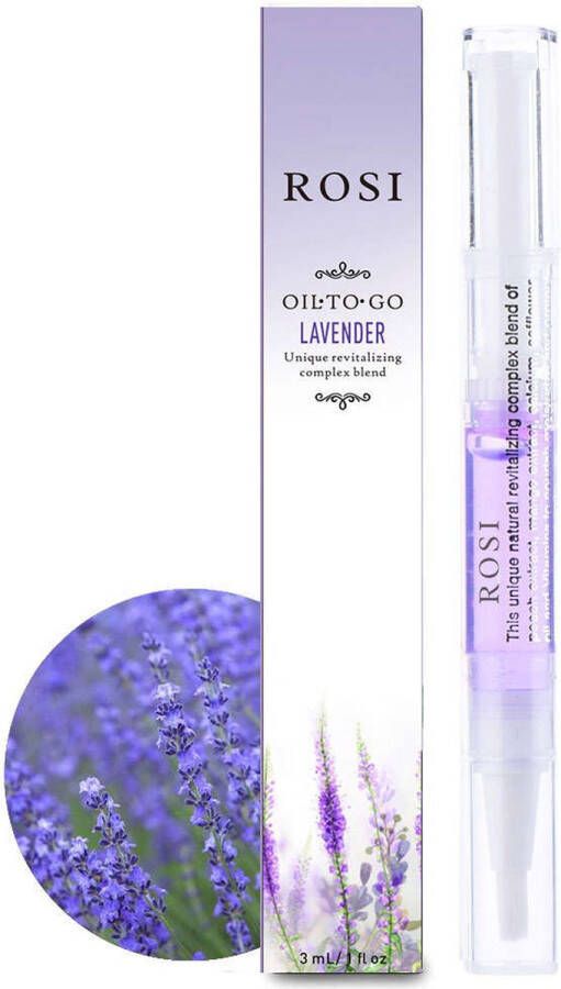 ROSI Revitaliserende Nagelriemolie Pen Nagelriem Verzorging Olie Nagel Riem Cuticle Therapy Oil Lavender