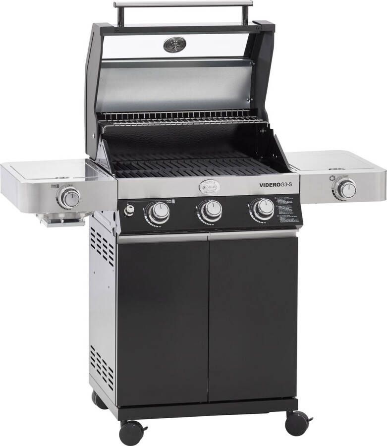 Rösle Barbecue Rösle Gas Barbecue Video G3-S Vario Infrarood Brander Zwart