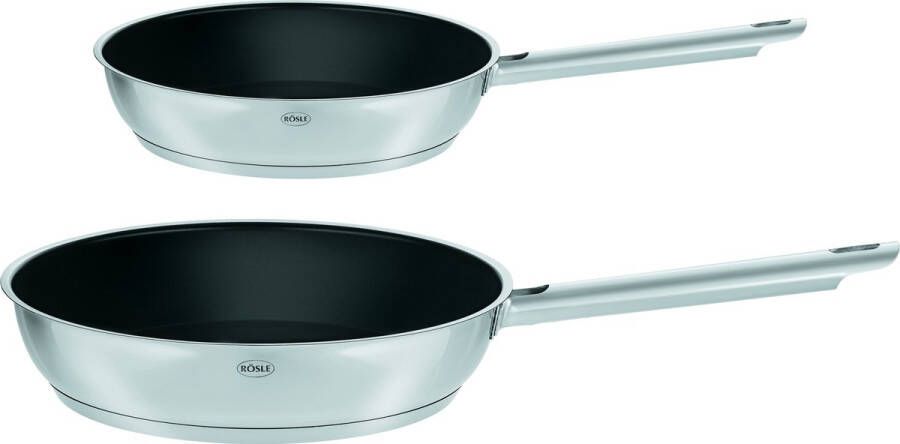 Rosle Rösle Koekenpannen Set van 2 Stuks 20 cm 28 cm ProPlex Non-Stick