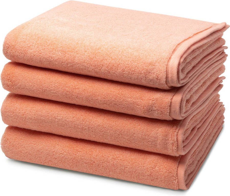 Ross 4 X handdoek in set 4 pack Sensual Skin