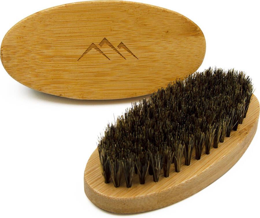 Rossberck Baardborstel Beard Brush Bamboe & Zwijnharen Baardverzorging