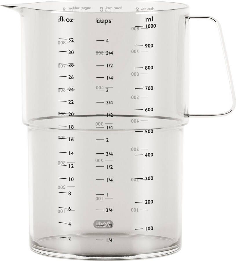 Rosti Mensura Maatbeker 1000 ml Helder