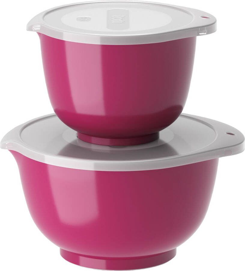Rosti NEW Margrethe 4-delige mengkom set 1 5 + 3 liter Beetroot