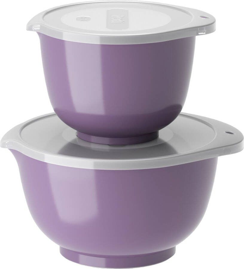 Rosti NEW Margrethe 4-delige mengkom set 1 5 + 3 liter Lavender