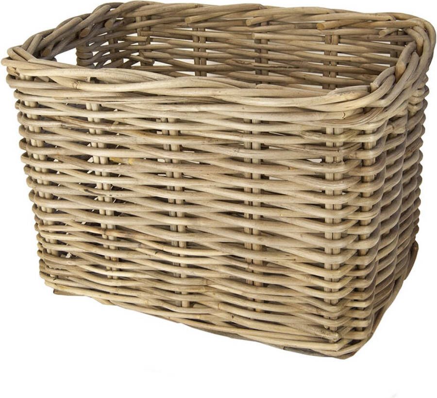Rotanmanden.nl Houtmand 43x73x45 CL Grey