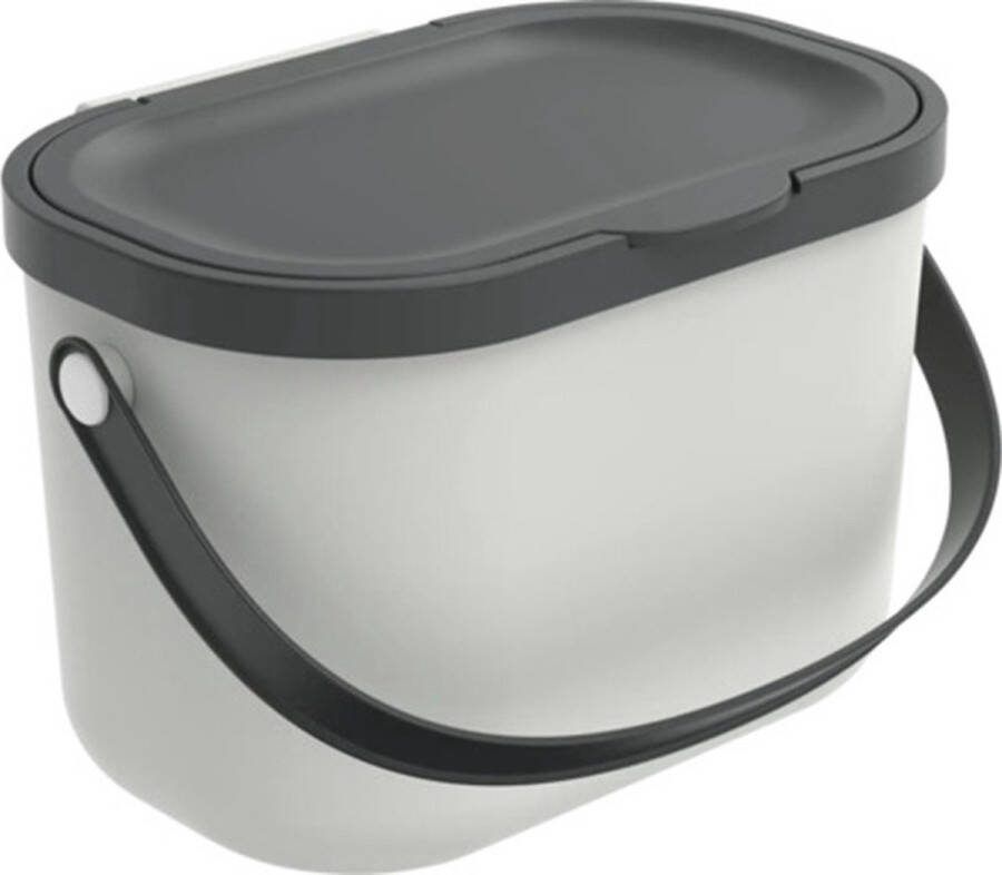 Rotho Afvalbak Compostemmer biologische afvalbakje 3 2 L Beige