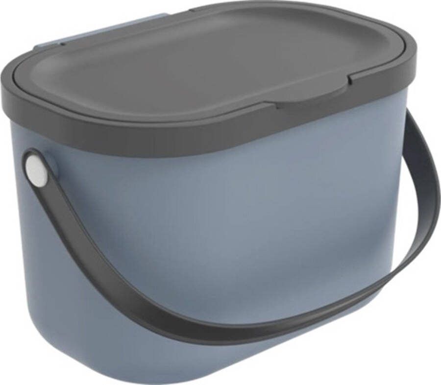 Rotho Afvalbak Compostemmer biologische afvalbakje 3 2 L blauw