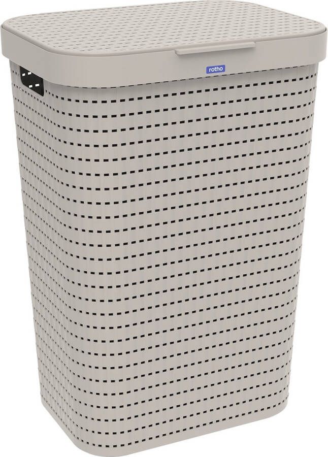 Rotho Country wasmand 55 l Rechthoekig Kunststof Cappuccino