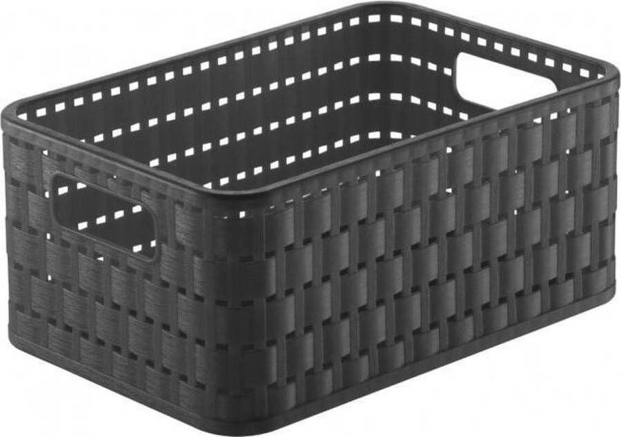 Rotho Mand 4L Country antraciet