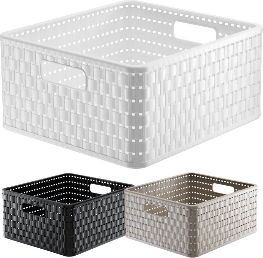 Rotho mand COUNTRY 34 x 30 x 16 cm cappuccino