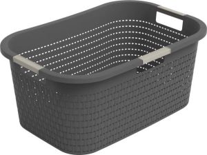 Coppens Rotho wasmand 40 l country antraciet