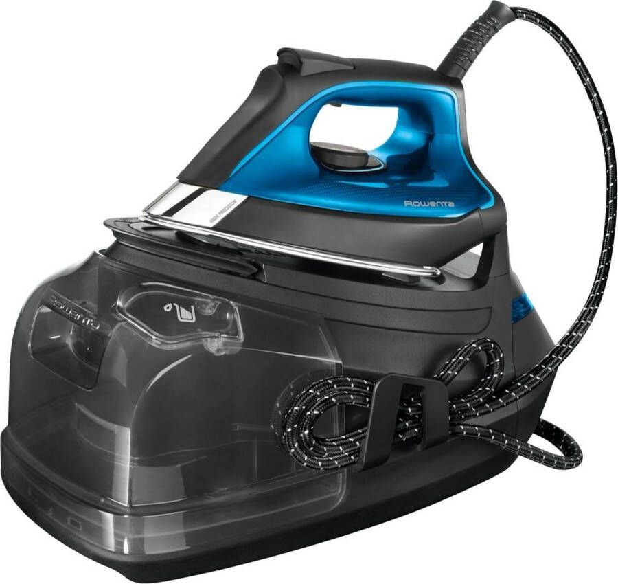 Rowenta DG916 2800 W 1 l Microsteam 400 HD 3De Laser-zoolplaat Zwart Blauw