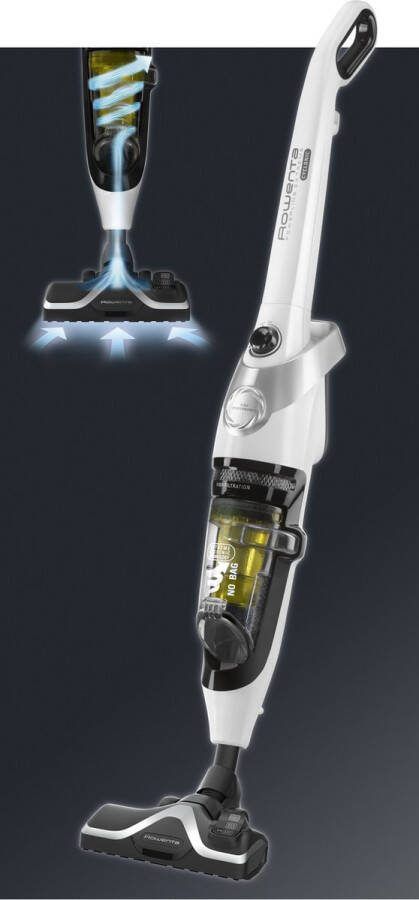 Rowenta Powerline Extreme RH8147 Steelstofzuiger AC Droog Micro Zakloos 0 9 l 750 W Wit Geel