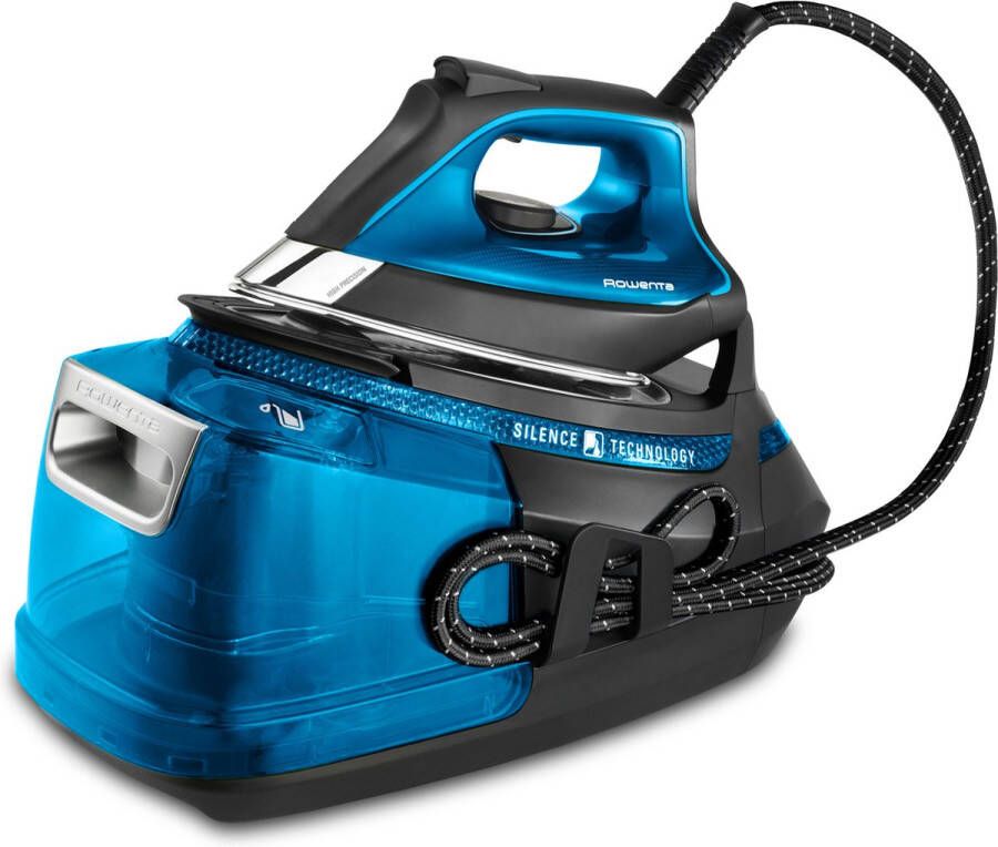 Rowenta Silence Steam Pro 2800W 1.3l Microsteam 400 soleplate Zwart Blauw