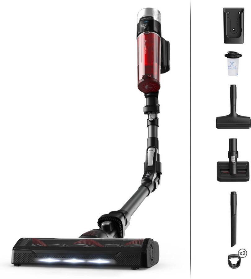 Rowenta X-Force Flex 9.60 RH2078WO Multifunctionele snoerloze stofzuiger Krachtig Lichtgewicht