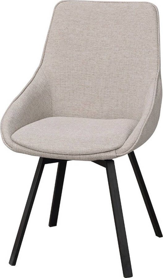 Rowico Home Alison Draaibare Eetkamerstoel Beige Stof