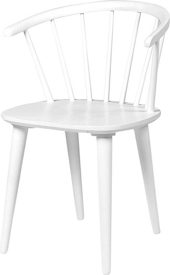 Rowico Home Carmen Houten Spijlenstoel Wit