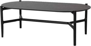 Rowico Home Holton houten salontafel zwart 130 x 65 cm