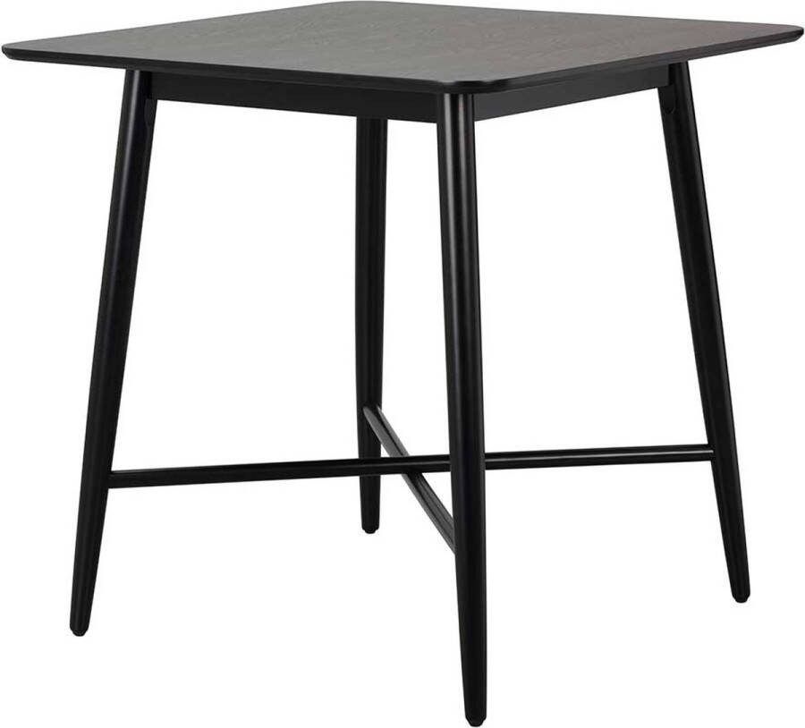 Rowico Home Lotta houten bartafel zwart 90 x 91 cm