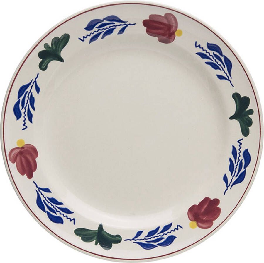 Royal Boch Boerenbont bord diep ø24cm Set van 2 stuks