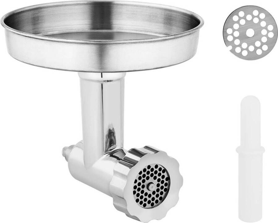 Royal Catering Gehaktmolen opzetstuk voor planeetmengers RCPM-7 1D & RCPM-7 1C 8 stuks