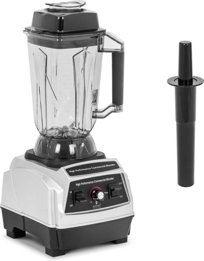Royal Catering Keukenmixer 1500 W 2 l pulsfunctie 24.500 tpm