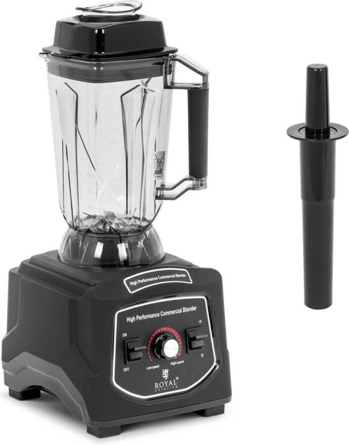 Royal Catering Keukenmixer 1680 W 2 5 l pulsfunctie 24.500 tpm