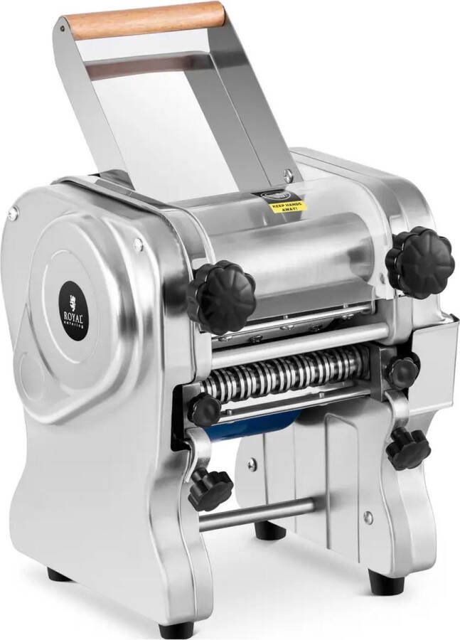 Royal Catering Pastamachine Elektrisch Pastamaker 16 cm 1 tot 14 mm