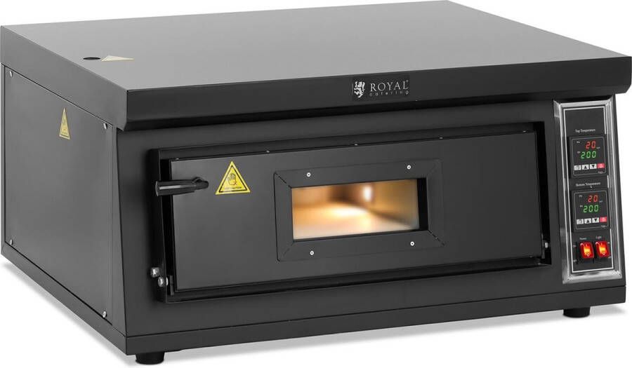 Royal Catering Pizzaoven 1 kamer 4200 W Ø 58 cm